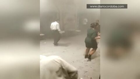 El hermano del novio gasta una broma con un extintor y acaba con su boda