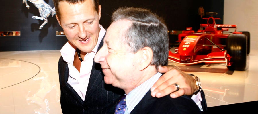 Jean Todt, junto a Michael Schumacher en 2007 Jean Todt, junto a Michael Schumacher en 2007