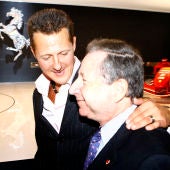 Jean Todt, junto a Michael Schumacher en 2007