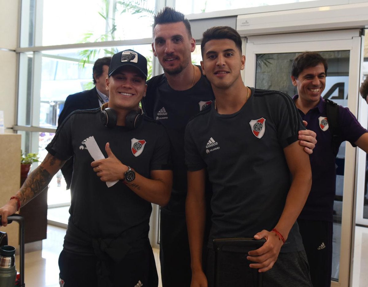 El River Plate ya descansa en su hotel de Madrid El River Plate ya descansa en su hotel de Madrid