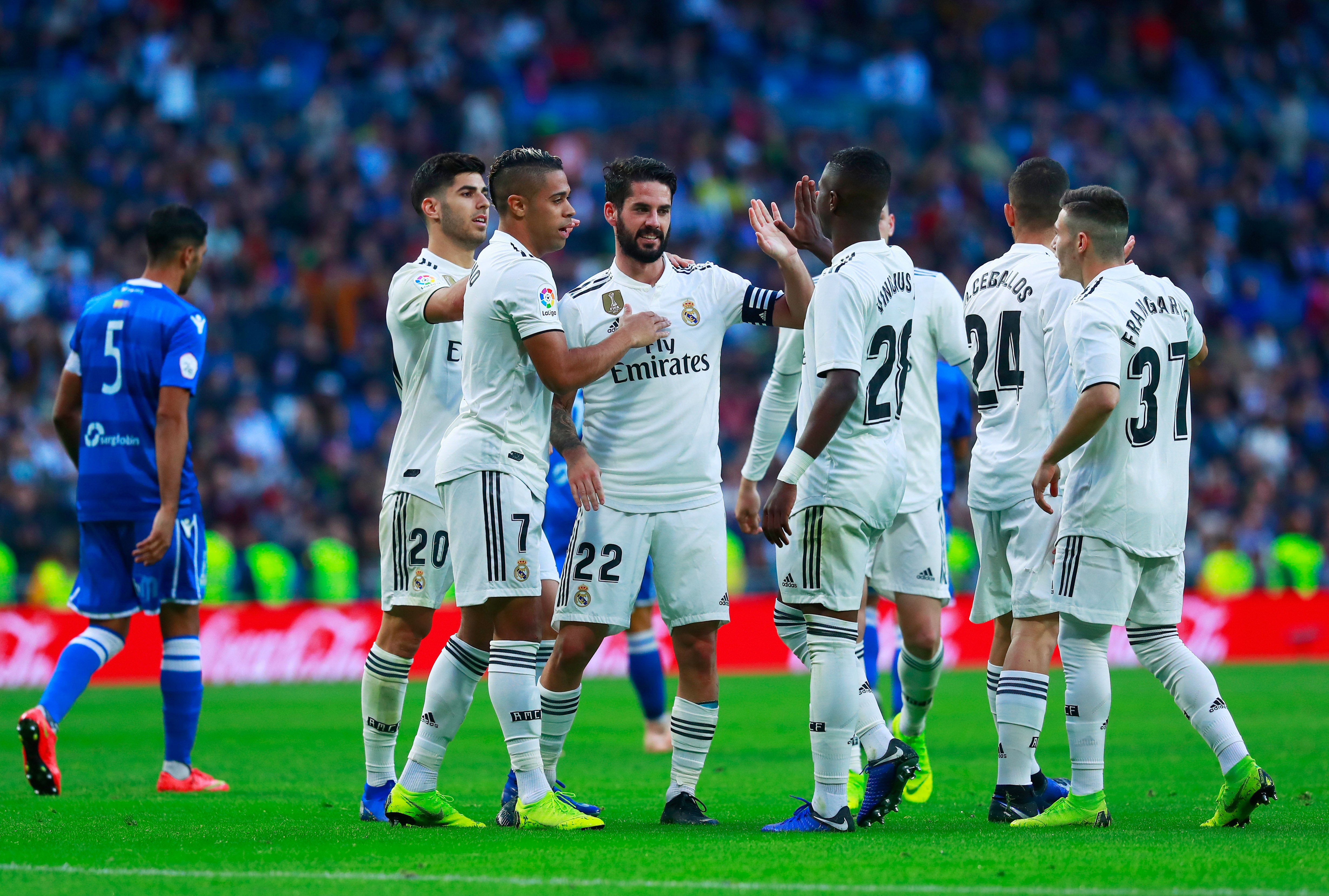 Isco y Asensio brillan en la goleada del Madrid al Melilla para poner rumbo a octavos Isco y Asensio brillan en la goleada del Madrid al Melilla para poner rumbo a octavos