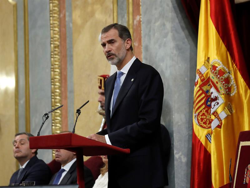 Vídeo del discurso del Rey en el Congreso por el 40 aniversario de la Constitución Vídeo del discurso del Rey en el Congreso por el 40 aniversario de la Constitución