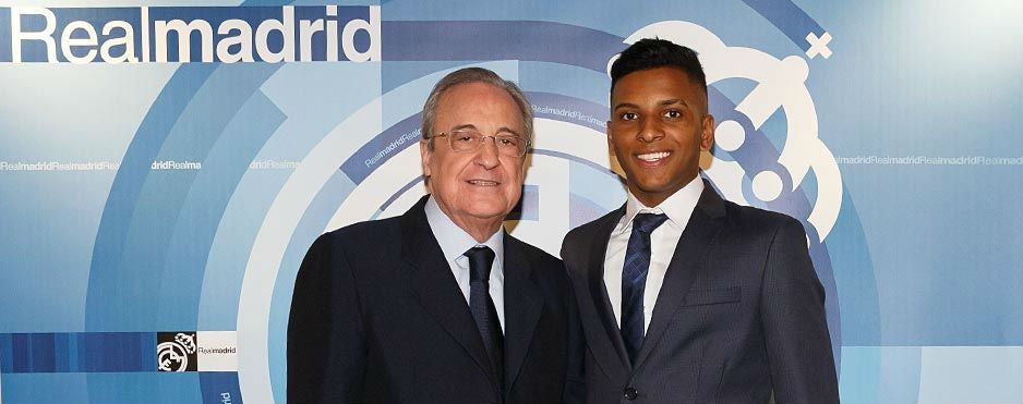 Rodrygo vio el Real Madrid - Melilla de Copa en el palco del Bernabéu Rodrygo vio el Real Madrid - Melilla de Copa en el palco del Bernabéu