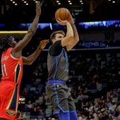 Luka Doncic en el partido Pelicans vs Mavericks Luka Doncic en el partido Pelicans vs Mavericks
