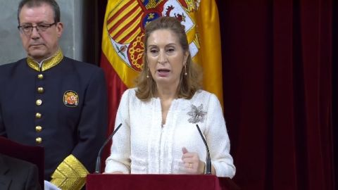 La presidenta del Congreso, Ana Pastor