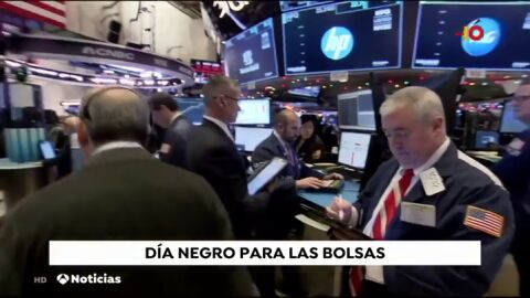 REEMPLAZO: Desplome en las bolsas de Europa, EEUU y Asia por el rebrote de la guerra comercial