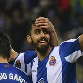 El delantero del Espanyol, Borja Iglesias. El delantero del Espanyol, Borja Iglesias.