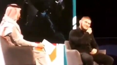 Khabib Nurmagomedov, en Arabia Saud&iacute;