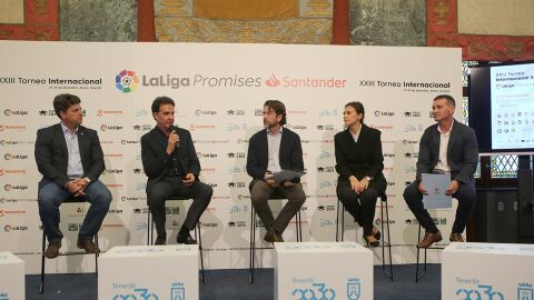 De la Morena presenta el acuerdo de su Fundaci&oacute;n con LaLiga y el Cabildo de Tenerife sobre el XXIII Torneo Internacional LaLiga Promises