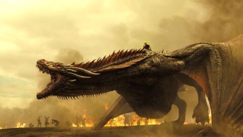 Drogon y Daenerys en &#39;Juego de Tronos&#39;