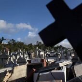 Cementerio del parque Knollwoold, en Detroit.