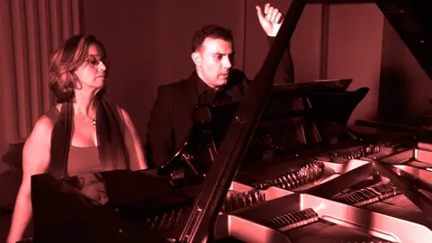 Carles y Sofía, el dúo perfecto al piano Carles y Sofía, el dúo perfecto al piano