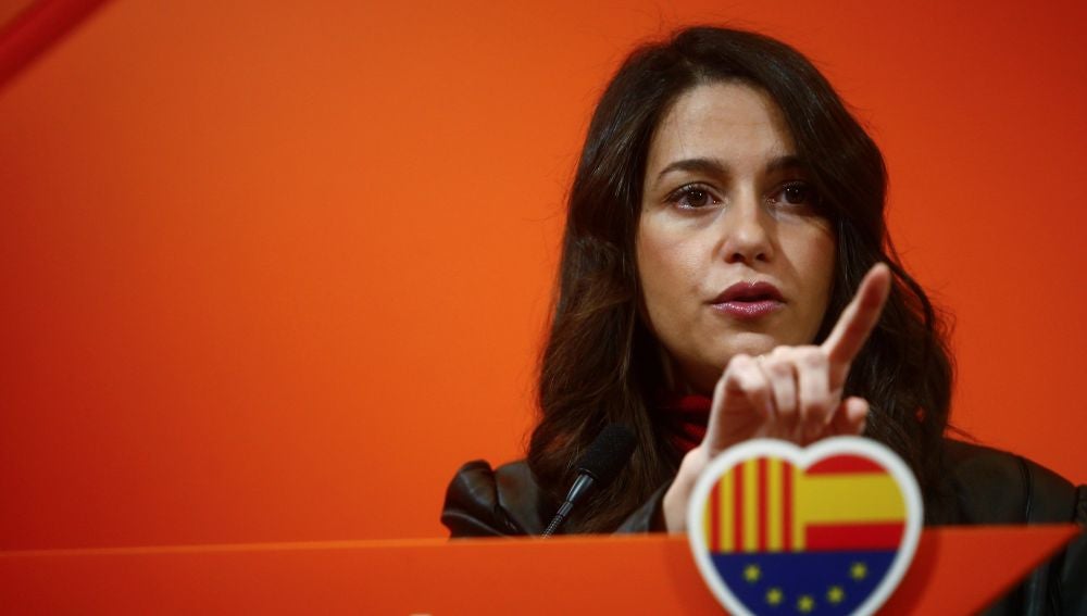 La líder de Ciudadanos en Cataluña, Inés Arrimadas