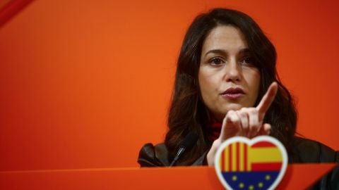 La l&iacute;der de Ciudadanos en Catalu&ntilde;a, In&eacute;s Arrimadas