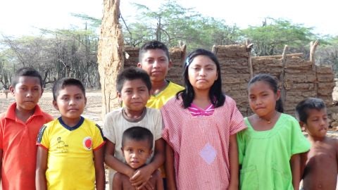 Ni&ntilde;os de Manaure, Colombia