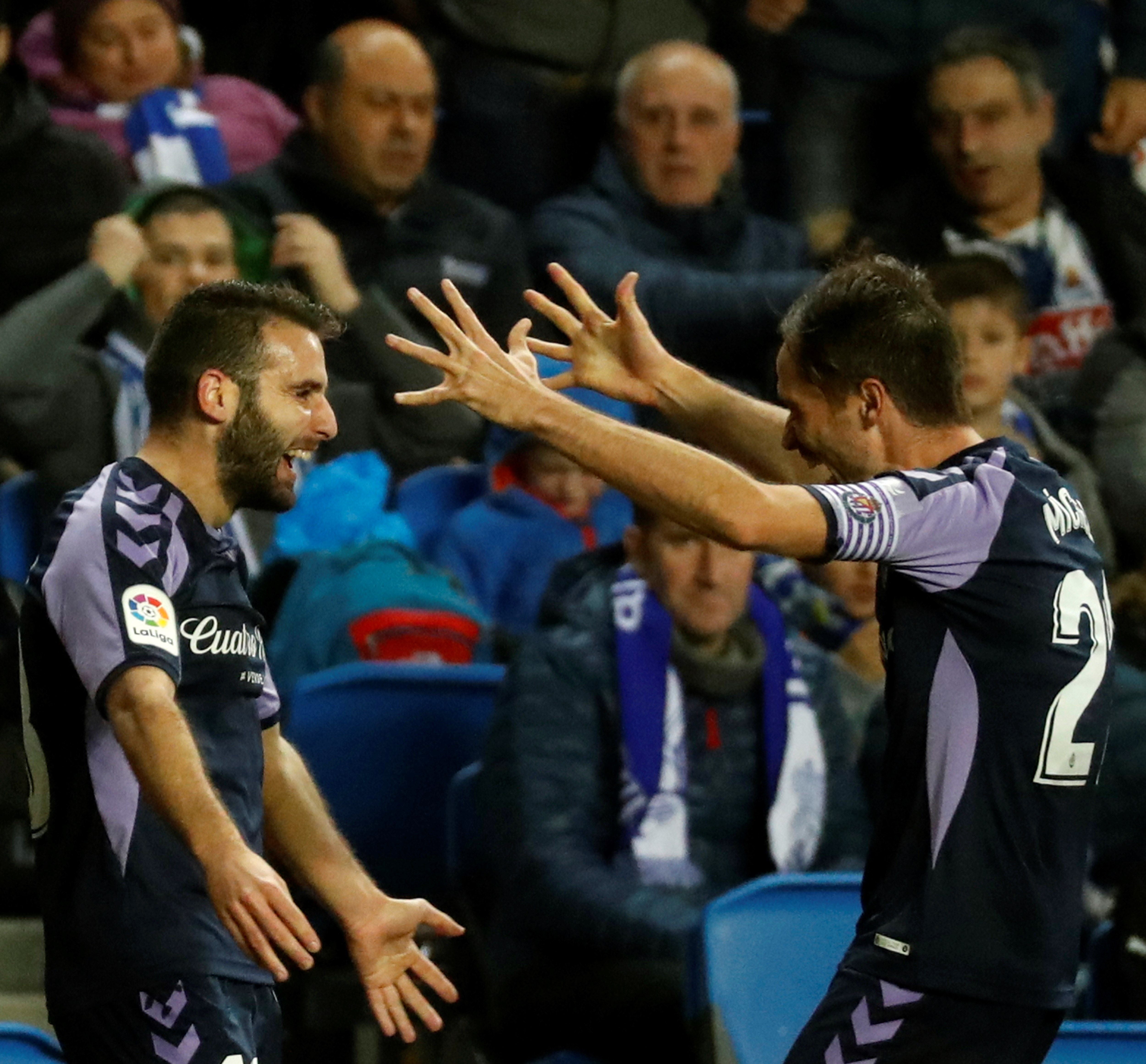 Los errores penalizan a la Real ante un Valladolid efectivo Los errores penalizan a la Real ante un Valladolid efectivo