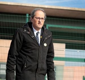 Quim Torra comienza su ayuno de 48 horas en solidaridad con los políticos presos en huelga de hambre Quim Torra comienza su ayuno de 48 horas en solidaridad con los políticos presos en huelga de hambre