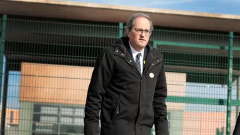 Quim Torra comienza su ayuno de 48 horas en solidaridad con los políticos presos en huelga de hambre Quim Torra comienza su ayuno de 48 horas en solidaridad con los políticos presos en huelga de hambre