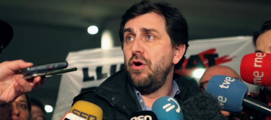 El exconseller del Gobierno catalán, Toni Comín El exconseller del Gobierno catalán, Toni Comín
