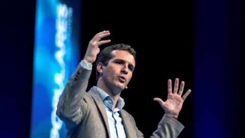 El presidente del Partido Popular, Pablo Casado. 