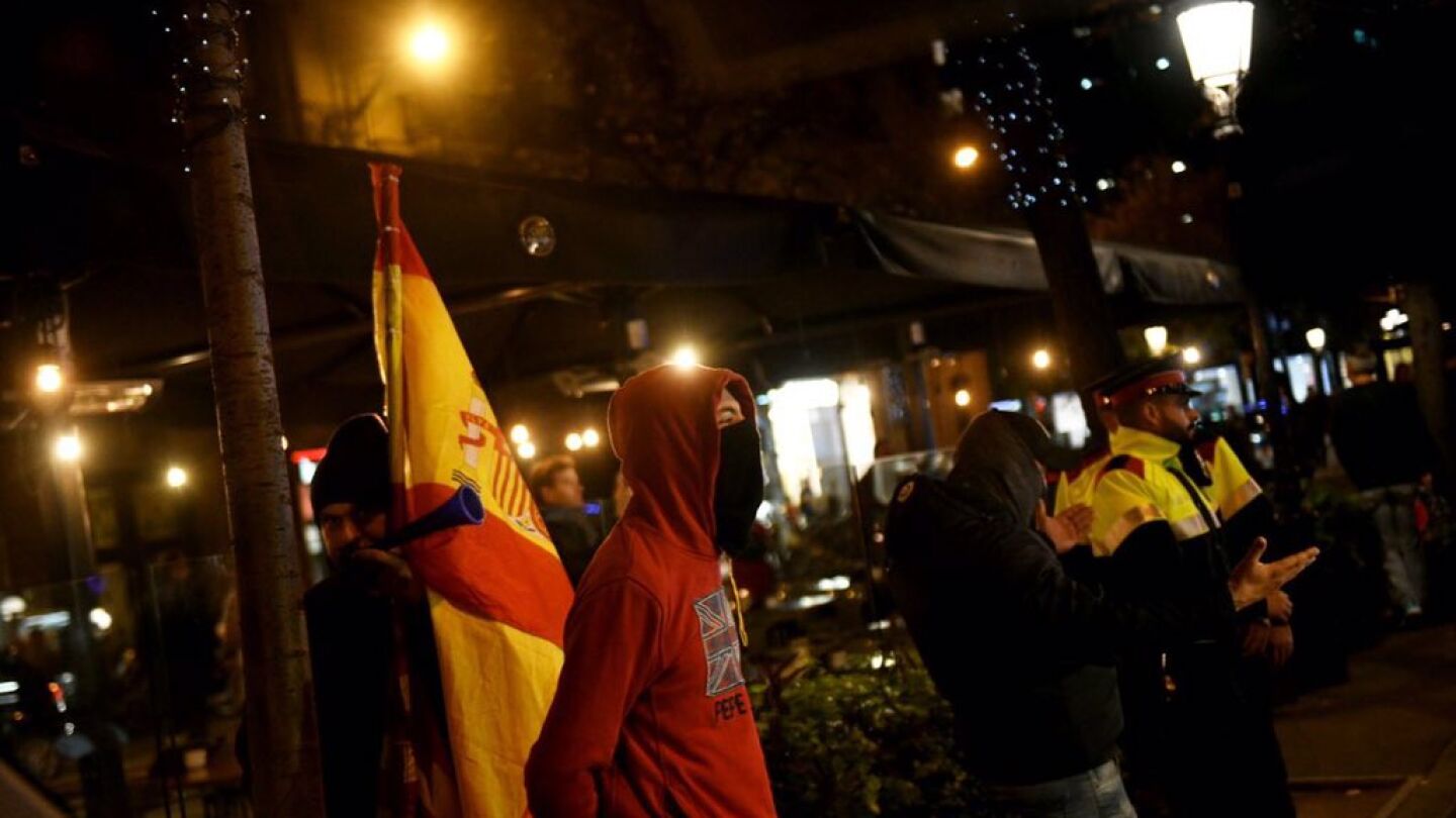Uno de los ultras que protagonizó el escrache a Pablo Iglesias