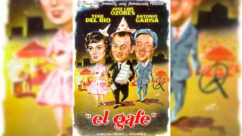 Cartel de la película "El gafe" Cartel de la película "El gafe"