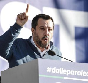 El primer ministro italiano, Matteo Salvini El primer ministro italiano, Matteo Salvini