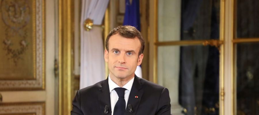 El presidente de Francia, Emmanuel Macron El presidente de Francia, Emmanuel Macron