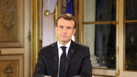 El presidente de Francia, Emmanuel Macron