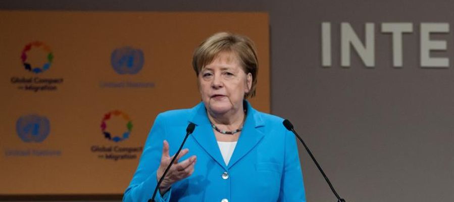 La canciller alemana, Angela Merkel La canciller alemana, Angela Merkel
