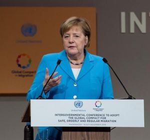 La canciller alemana, Angela Merkel La canciller alemana, Angela Merkel