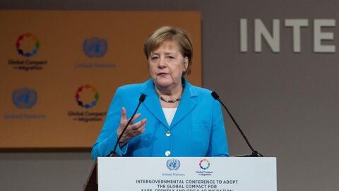 La canciller alemana, Angela Merkel