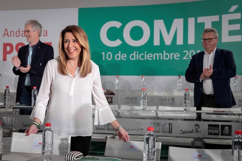 Susana Díaz renuncia presentar su candidatura a la investidura de Andalucía Susana Díaz renuncia presentar su candidatura a la investidura de Andalucía
