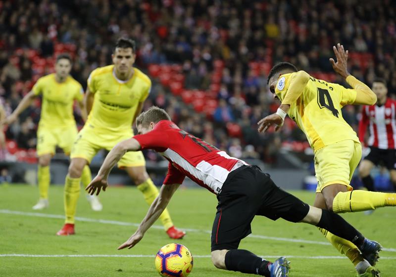 Penalti a Muniain y gol anulado a Stuani en San Mamés: ¿Cuál es el criterio del VAR? Penalti a Muniain y gol anulado a Stuani en San Mamés: ¿Cuál es el criterio del VAR?
