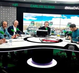 La España que madruga: Rafa Latorre, Félix José Casillas, Carlos Rodríguez Braun, Carlos Alsina, Rubén Amón y Marta García Aller La España que madruga: Rafa Latorre, Félix José Casillas, Carlos Rodríguez Braun, Carlos Alsina, Rubén Amón y Marta García Aller