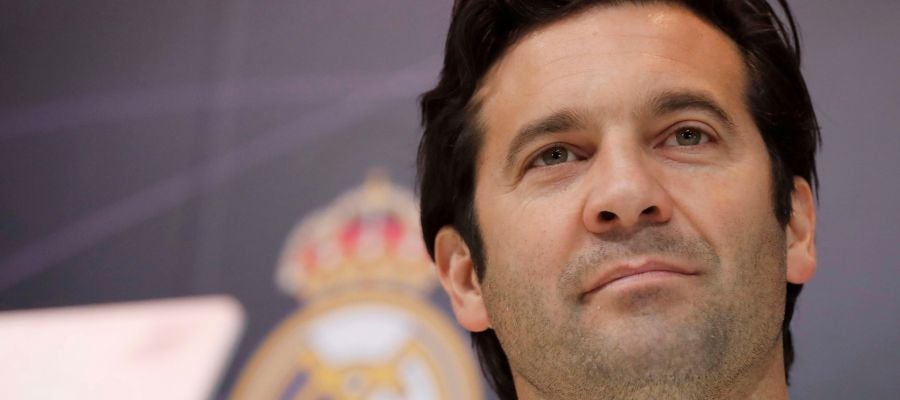 Solari, en rueda de prensa Solari, en rueda de prensa