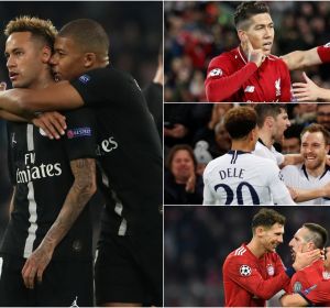PSG, Liverpool, Tottenham y Bayern celebran goles en la Champions PSG, Liverpool, Tottenham y Bayern celebran goles en la Champions