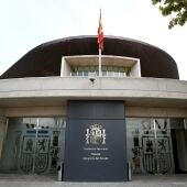 Fachada de la sede de la Audiencia Nacional-Fiscalia y Abogacía del Estado en San Fernando de Henares