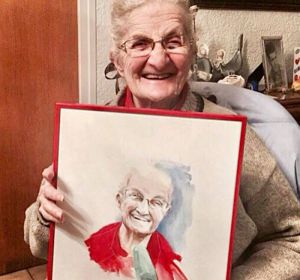 Antonia, la anciana protagonista de la Fabada Litoral Antonia, la anciana protagonista de la Fabada Litoral