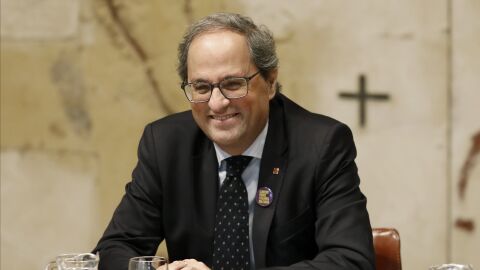 El presidente de la Generalitat, Quim Torra
