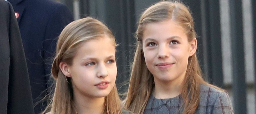La princesa Leonor y la infanta Sofía La princesa Leonor y la infanta Sofía