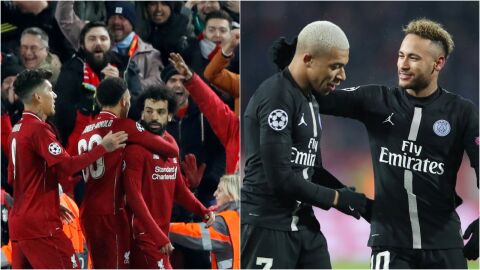 Liverpool y PSG, los cocos para los espa&ntilde;oles en octavos