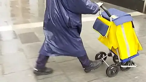 Imagen de archivo de una cartera Imagen de archivo de una cartera