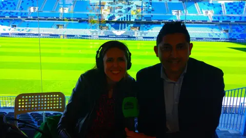Onda Deportiva Málaga desde la Rosaleda con Basti Onda Deportiva Málaga desde la Rosaleda con Basti