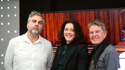 Carlos Alsina, Rosa Belmonte y Josemi Rodr&iacute;guez Sieiro