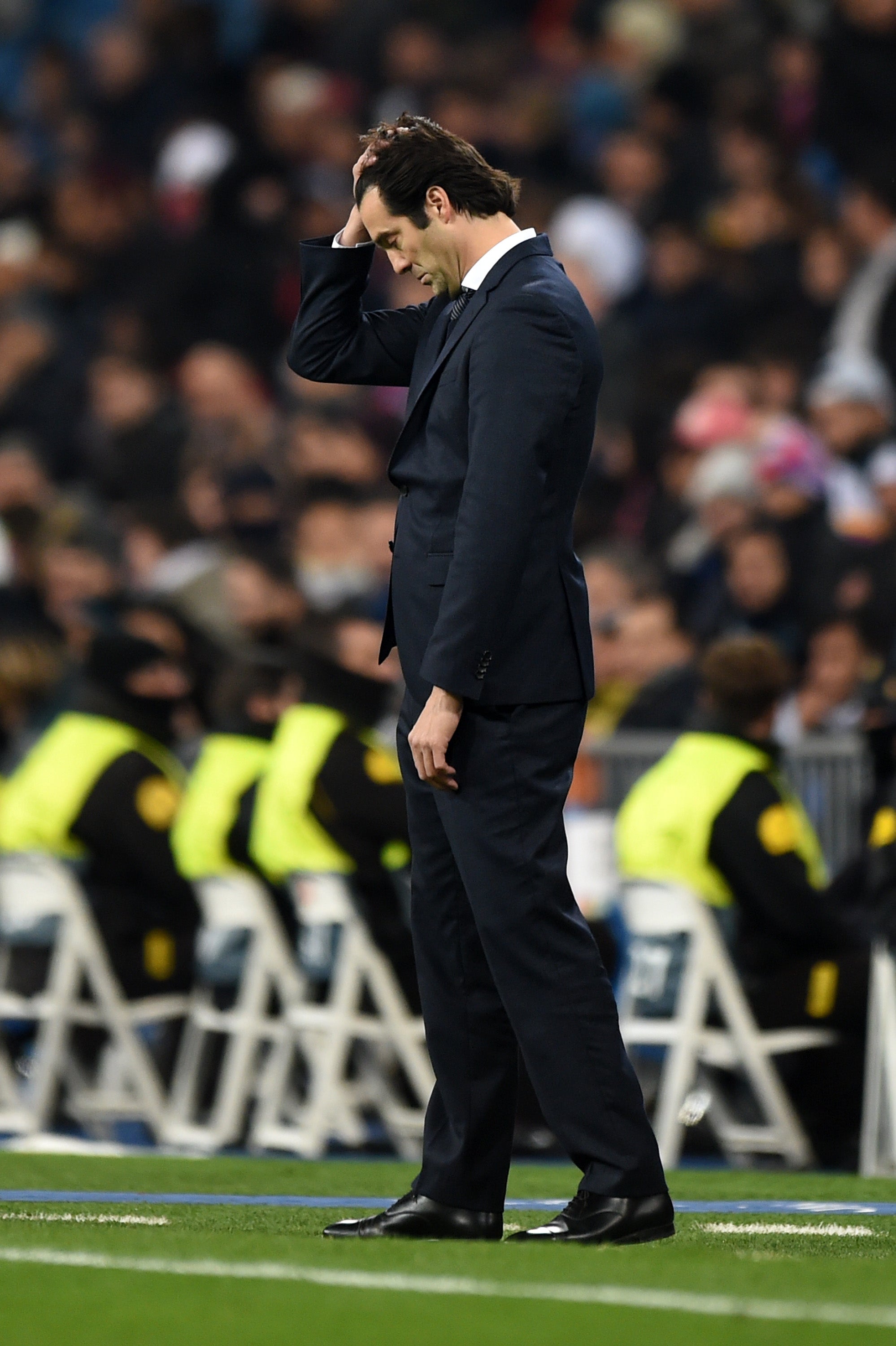 Solari: "La afición se expresa porque no le gusta lo que está viendo" Solari: "La afición se expresa porque no le gusta lo que está viendo"