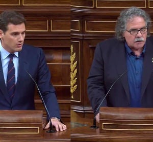 Albert Rivera y Joan Tardá Albert Rivera y Joan Tardá