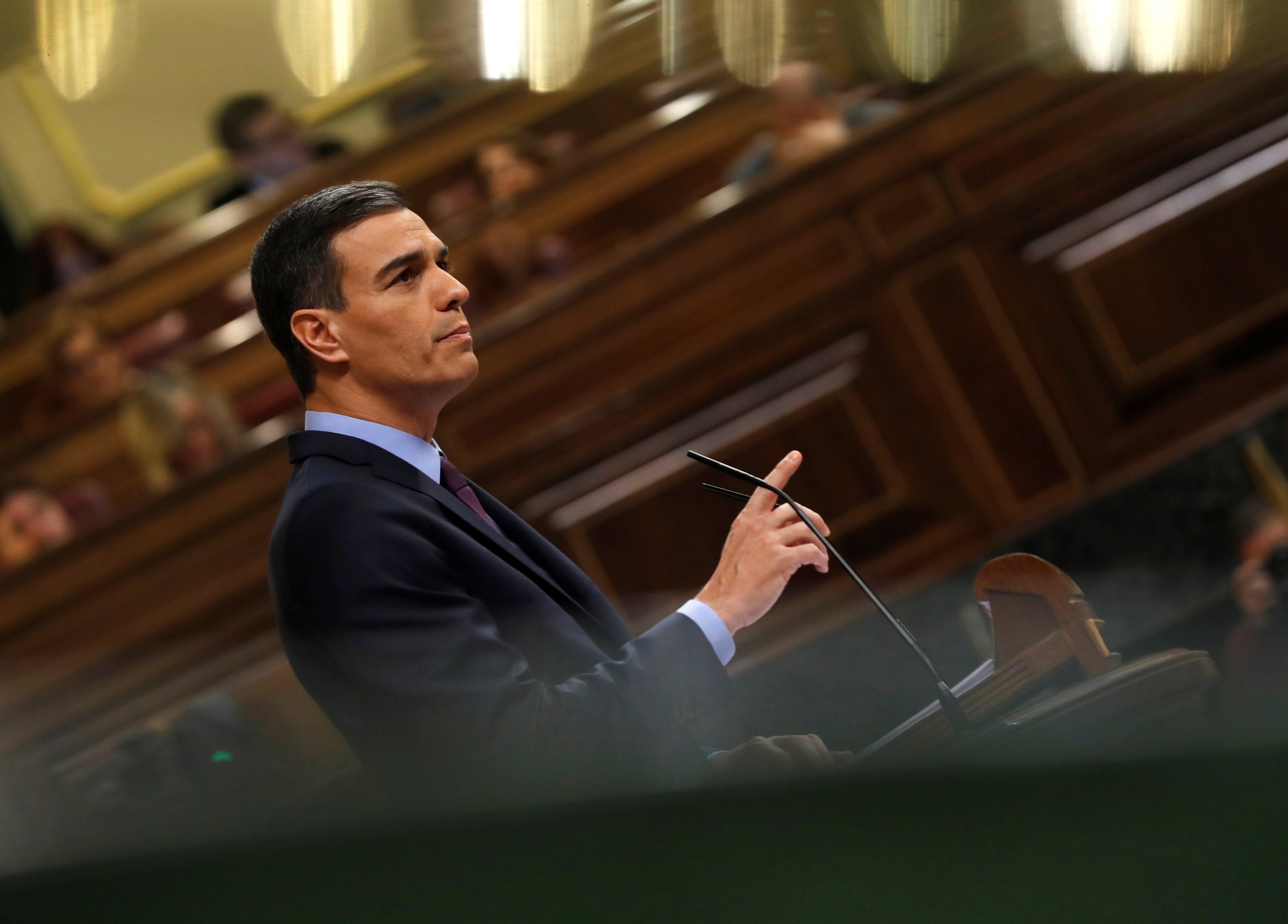 Sánchez confirma que está "dispuesto a hablar" con el Gobierno vasco para transferir la competencia de Prisiones Sánchez confirma que está "dispuesto a hablar" con el Gobierno vasco para transferir la competencia de Prisiones