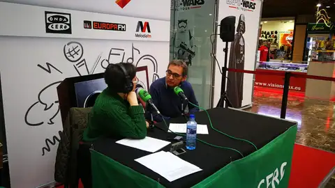 Hoy emitimos desde el Centro Comercial Los Fresnos "Gijón en la Onda"