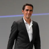 Alberto Contador, durante un acto Alberto Contador, durante un acto